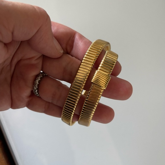 J. Crew Gold Coil Wrap Bracelet - Picture 5 of 14